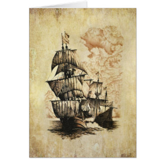 Den lovart- passagen (tomma inre) hälsningskort