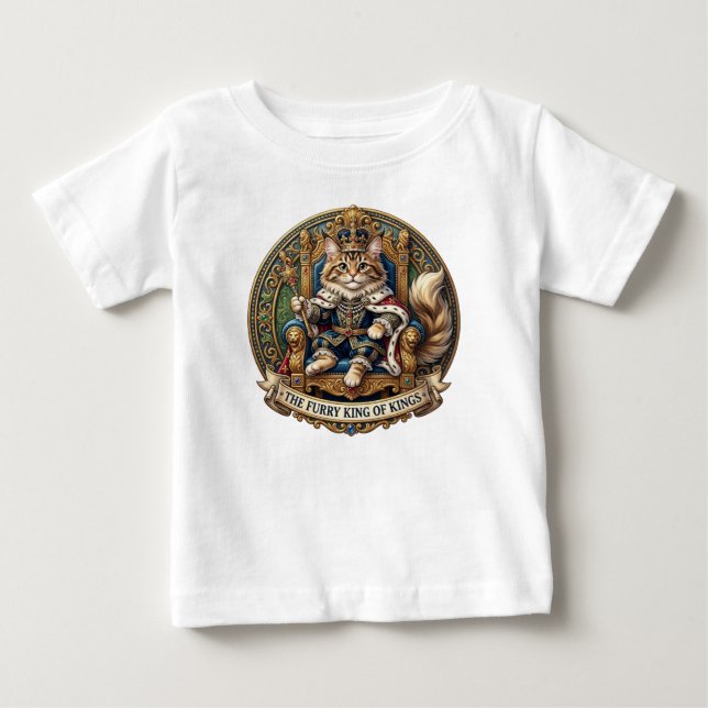 DEN LUDNA KONUNGARNAS KONUNG T SHIRT (Framsida)