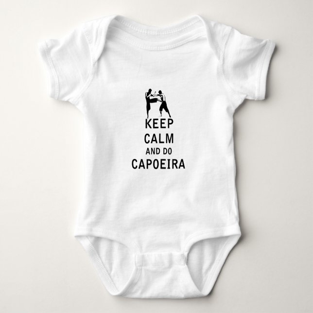 Den lugnaa behållan och gör Capoeira Tröja (Framsida)