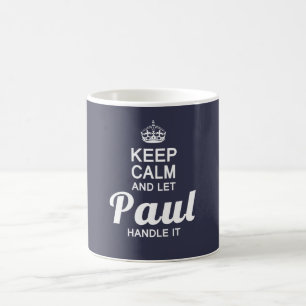 Den lugnaa behållan och l5At Paul behandla det Kaffemugg