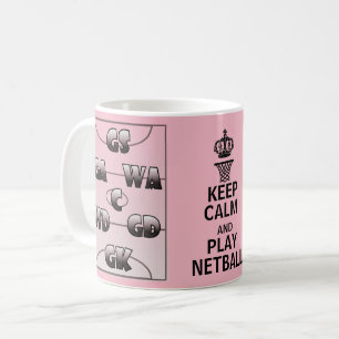 Den lugnaa behållan och leknetballen placerar kaffemugg