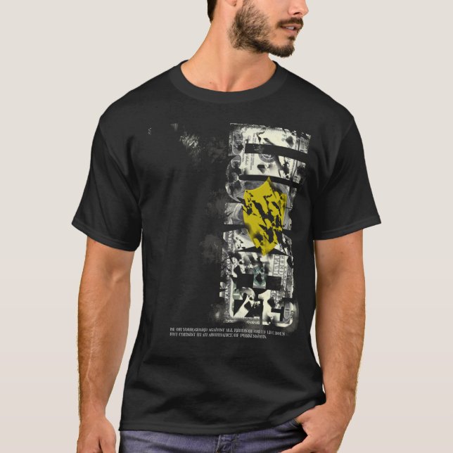 Den Luke 12:15 skyddade dollaren T Shirt (Framsida)