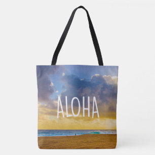 Den Lumahai stranden, Kauai, Aloha den hawaianska Tygkasse