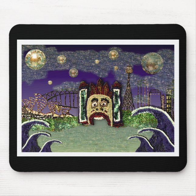 Den Luna Park musen vadderar Musmatta (Framsidan)