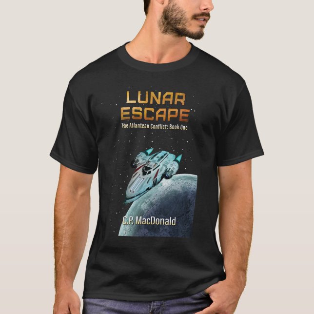 Den Lunar flykten täcker, den Atlantean T Shirt (Framsida)