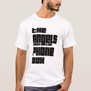 Den lustiga Angel har Mobila lådan i Änglar T Shirt