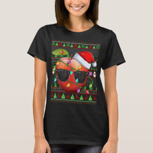 Den lustigt äpple-Älskare-familjen med frukt i äpp T Shirt
