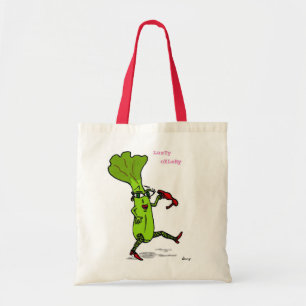 Den Lusty selleritotot hänger lös Tygkasse