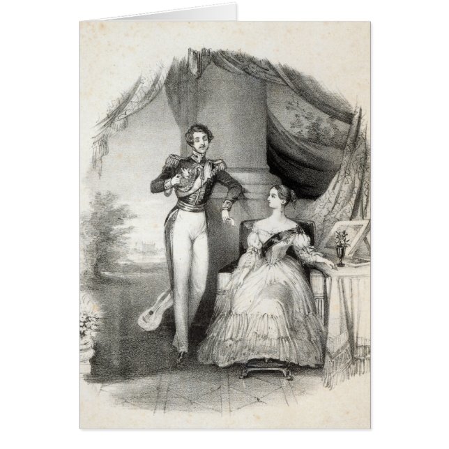 Den lyckade kandidaten hälsningskort (Framsidan)