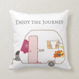 Den lyckliga camparen - tyck om resan kudde