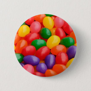 DEN LYCKLIGA FÄRGRIKA JELLYBEANEN KNÄPPAS KNAPP