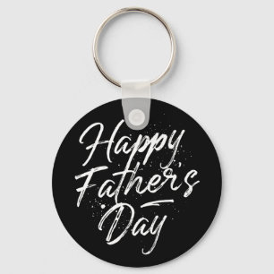 Den lyckliga fars dag knäppas Keychain Nyckelring
