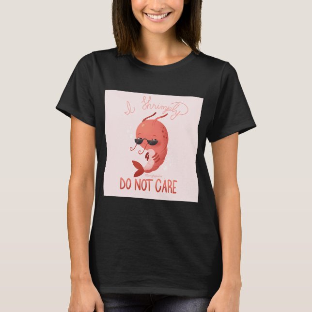 Den lyckliga fisken t shirt (Framsida)