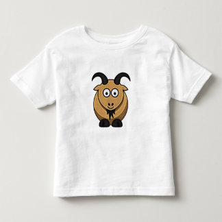 Den lyckliga geten lurar T-tröja T-shirt