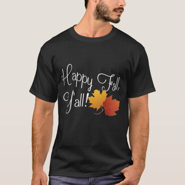 Den lyckliga nedgången är du det den t shirt (Framsida)
