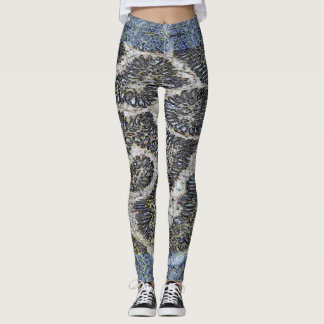 Den LYCKLIGA REBELLISKA YOGAEN FLÅSAR Coraline Leggings