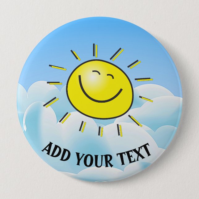 Den lyckliga solrundan knäppas knapp (Framsida)