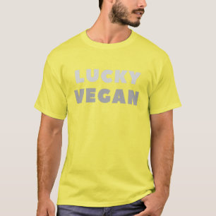 Den lyckliga veganen t shirt