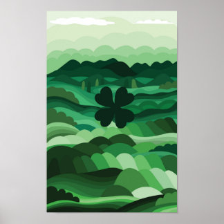 Den lyckligaste klövern poster