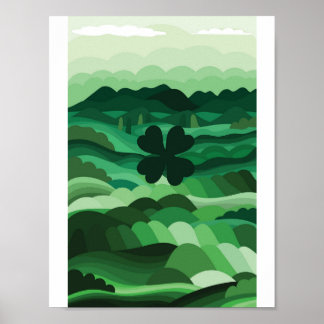 Den lyckligaste klövern poster
