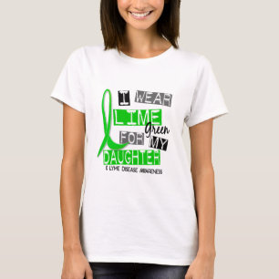 Den Lyme sjukdomen ha på sig jag limefruktgrönt T Shirt