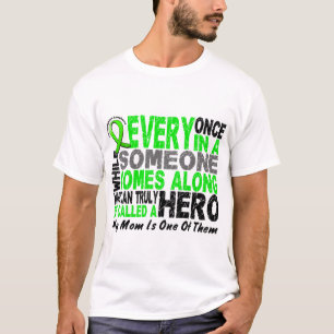 Den lymfkörtelcancerNon-Hodgkins HJÄLTEN KOMMER T-shirt