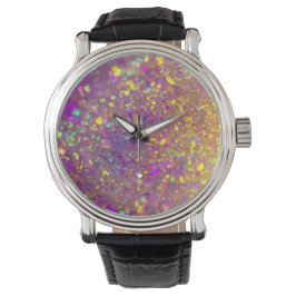 Den lysande holografiska opal armbandsur