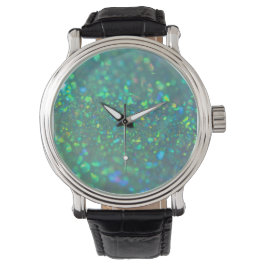 Den lysande holografiska opal armbandsur