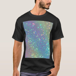 Den lysande holografiska opal t shirt