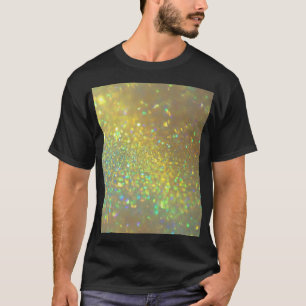Den lysande holografiska opal t shirt