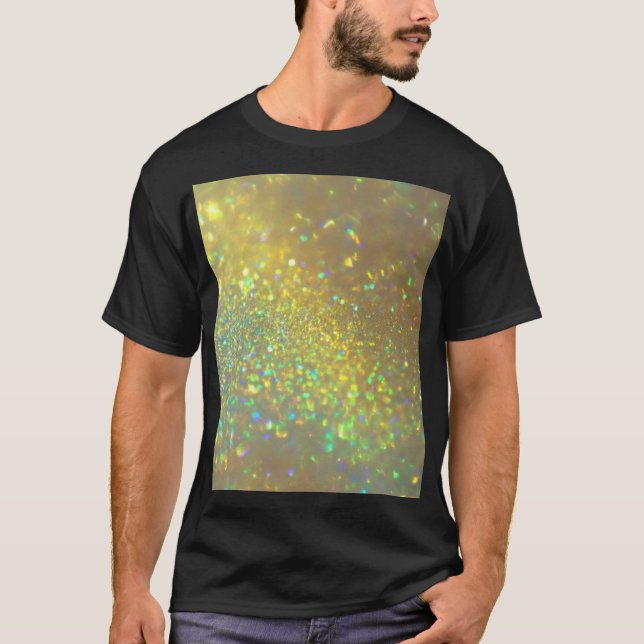 Den lysande holografiska opal t shirt (Framsida)