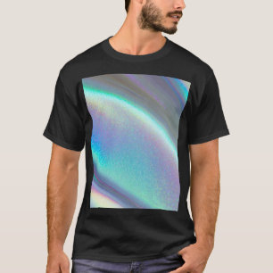 Den lysande holografiska opal t shirt