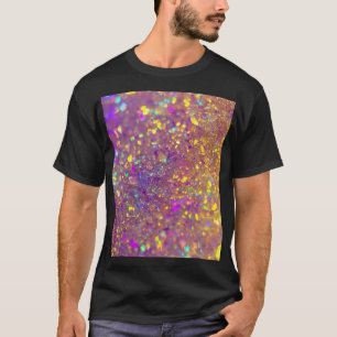 Den lysande holografiska opal t shirt