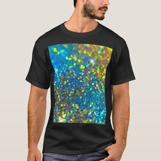 Den lysande holografiska opal t shirt (Framsida)