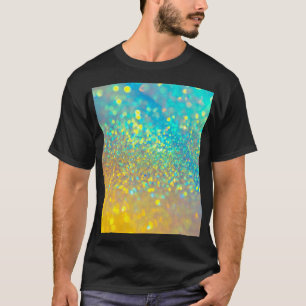 Den lysande holografiska opal t shirt