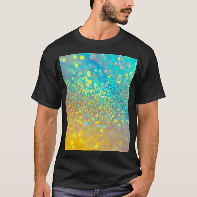 Den lysande holografiska opal t shirt (Framsida)