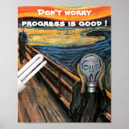 Den lysande lampan Poster inte