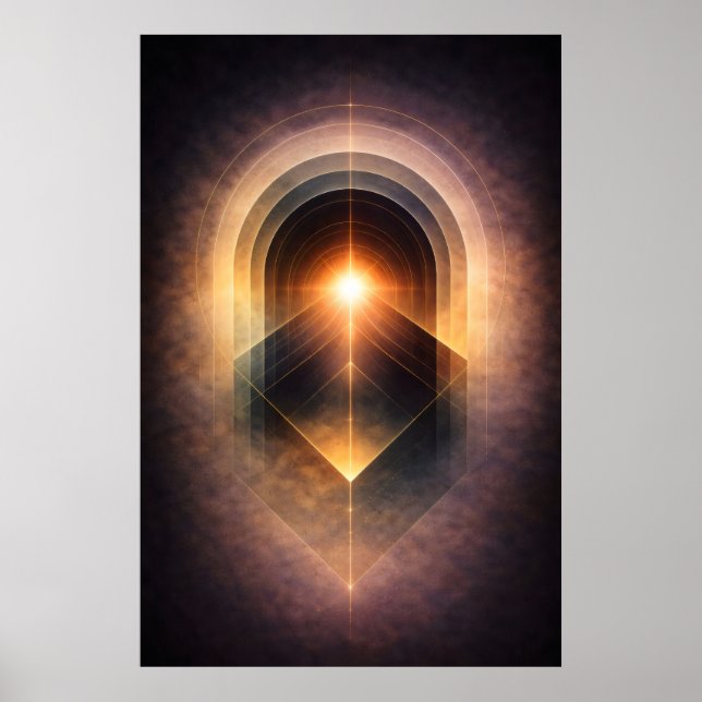 Den Lysande Tröskeln Poster (Framsidan)