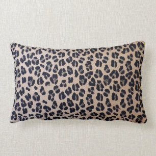 Den lyxiga Leopardtrycklumbaren kudder 13" X 21 ", Lumbarkudde
