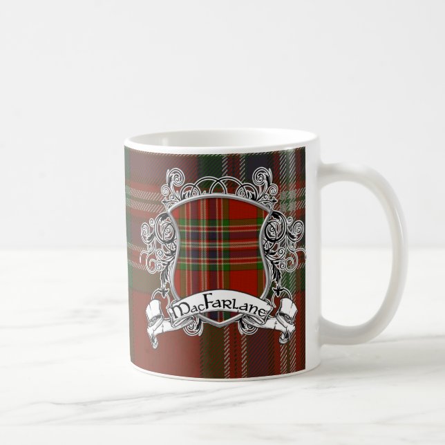 Den MacFarlane tartanen skyddar Kaffemugg (Höger)