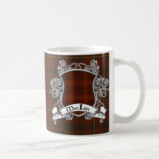 Den MacIan tartanen skyddar Kaffemugg (Höger)