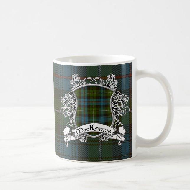 Den MacKenzie tartanen skyddar Kaffemugg (Höger)
