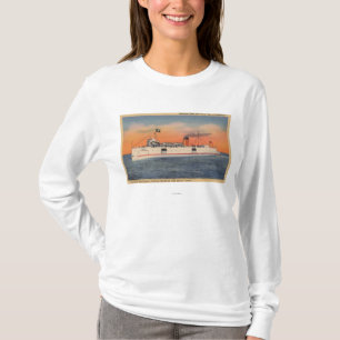 Den Mackinaw staden, MI - beskåda av stad av Tee Shirt