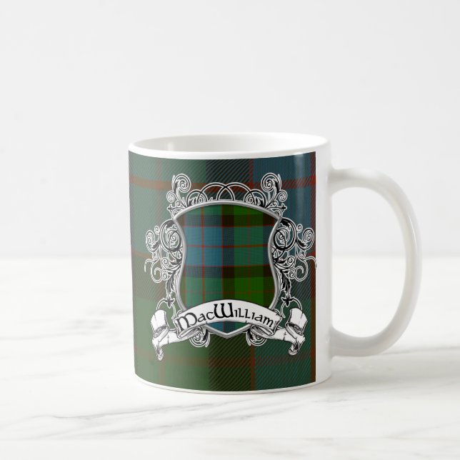 Den MacWilliam tartanen skyddar Kaffemugg (Höger)