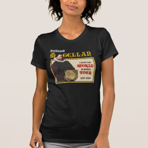 Den Magellan världen 1519 turnerar skjortan T Shirt