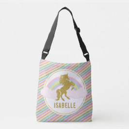 Den Magical anpassaderegnbågeunicornen hänger lös Axelväska