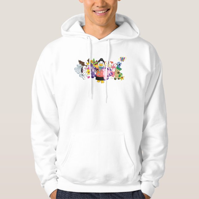 Den Magical världen av Webkinz Sweatshirt Med Luva (Framsida)