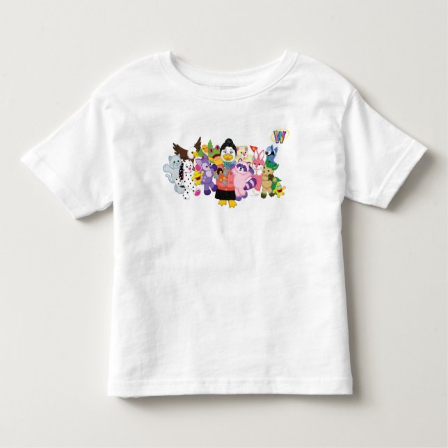 Den Magical världen av Webkinz T-shirt (Framsida)