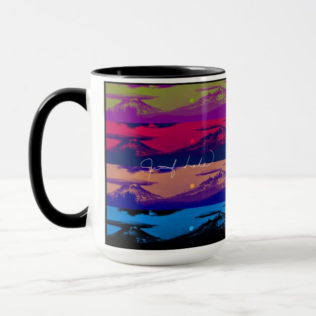 Den magiska bergsmånenkopp mugg (Vänster)