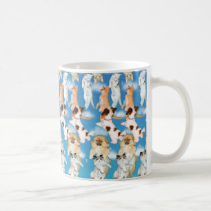 Den magiska Eye® 3D "regnar det katt- och hund" Kaffemugg